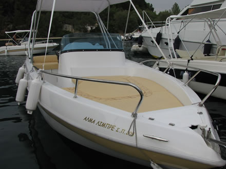 Paxos Boat Hire - Alma Libre 1